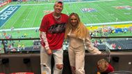Jackson with his sister-in-law at the Super Bowl (Image via Instagram/@jacksonmahomes)